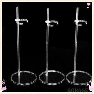 Borage ขาตั้งพลาสติกสําหรับตุ๊กตา 1/6 Dolls Useful Display Model Stent/หลากสี