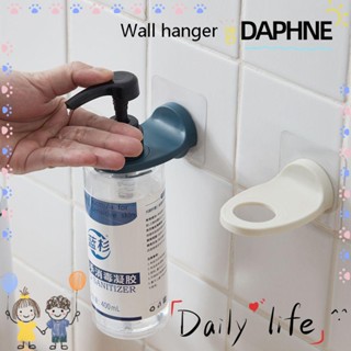 DAPHNE Punch-free Shower Gel Clip Bathroom Accessories Shower Gel Holder Shower Gel Hanger Wall Sticker Bathroom Organizer Wall Hook Holder Rack Liquid Soap Holder Shampoo Shelf/Multicolor