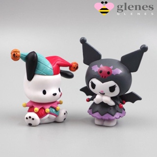 Glenes โมเดลฟิกเกอร์ PVC รูปการ์ตูนอนิเมะ Kuromi Pachacco Kuromi เหมาะกับของขวัญวันฮาโลวีน ของเล่นสําหรับเด็ก