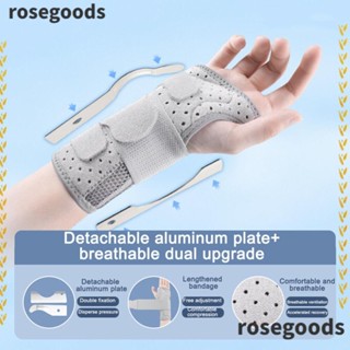 Rosegoods1 สายรัดข้อมือ ผ้าไนล่อน อลูมิเนียม ถอดออกได้