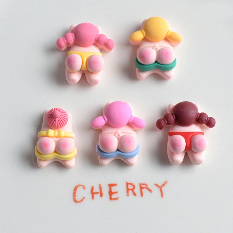 CROCS 【Cute Deco】กระดุมเรซิ่น รูปพีชน้ําผึ้งน่ารัก DIY สําหรับชุดว่ายน้ําเด็กผู้หญิง