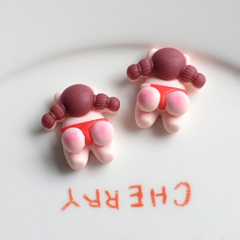 CROCS 【Cute Deco】กระดุมเรซิ่น รูปพีชน้ําผึ้งน่ารัก DIY สําหรับชุดว่ายน้ําเด็กผู้หญิง