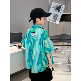 จัดส่งด่วน ลดราคา จํากัดเวลา เสื้อแขนสั้น ขนาดใหญ่ แฟชั่นฤดูร้อน สําหรับเด็กผู้ชาย 2023