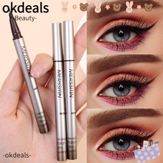 Okdeals อายไลเนอร์ เนื้อแมตต์ กันน้ํา 0.05 มม.