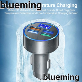 Blueming2 อะแดปเตอร์ชาร์จไฟในรถยนต์ 4 พอร์ต USB ชาร์จเร็ว