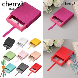 Cherry3 กล่องเก็บของ แบบใส กันฝุ่น พร้อมจี้ห้อย