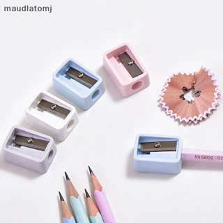 Maud กบเหลาดินสอ ขนาดเล็ก สีแคนดี้ น่ารัก มาตรฐาน EN 2 ชิ้น