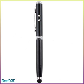 [Instock] 4 In 1 Led Pointer Touch Screen Stylus Ball Pen For Cell Phones [P/14]