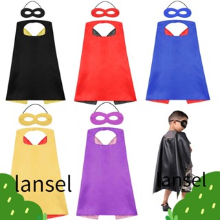 Lansel เสื้อคลุมซูเปอร์ฮีโร่ พร็อพการแสดง DIY สําหรับเด็กผู้ชาย ผู้หญิง