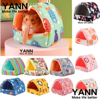 YANN1 บ้านหนูแฮมสเตอร์ แบบนิ่ม รูปกระต่าย หนูตะเภา สวมใส่สบาย เหมาะกับฤดูหนาว