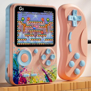 เกมคอนโซลวิดีโอเกม แบบมือถือ หน้าจอสี Lcd ขนาดเล็ก สไตล์เรโทร คลาสสิก G5 Super Mario 500