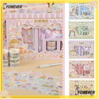 Forever สติกเกอร์ตกแต่งสมุดไดอารี่ DIY