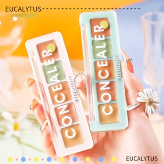 Eutus พาเลทคอนซีลเลอร์ ปกปิดรอยสิว ติดทนนาน กันน้ํา 5 สี