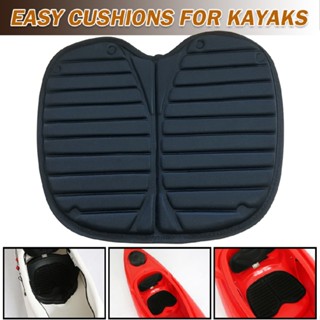 Black Kayak Seat Cushion Comfortable Padded Drift Boat Canoe Fishing Pad