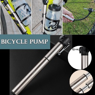 120PSI Bicycle Pump Cycling Tire Inflator Portable Mini Bike Pump Waterproof