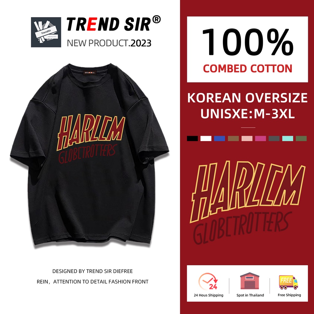 Trendsir มาใหม่~ เสื้อยืดแขนสั้น ใส่สบาย สไตล์เกาหลี 7 สี ไซซ์ M - 3Xl