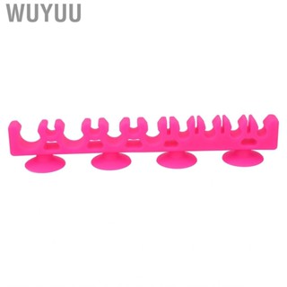 Wuyuu Silicone Makeup Brush Drying Rack  Keep Clean Cosmetic Multi Purpose for Wall Space Girls