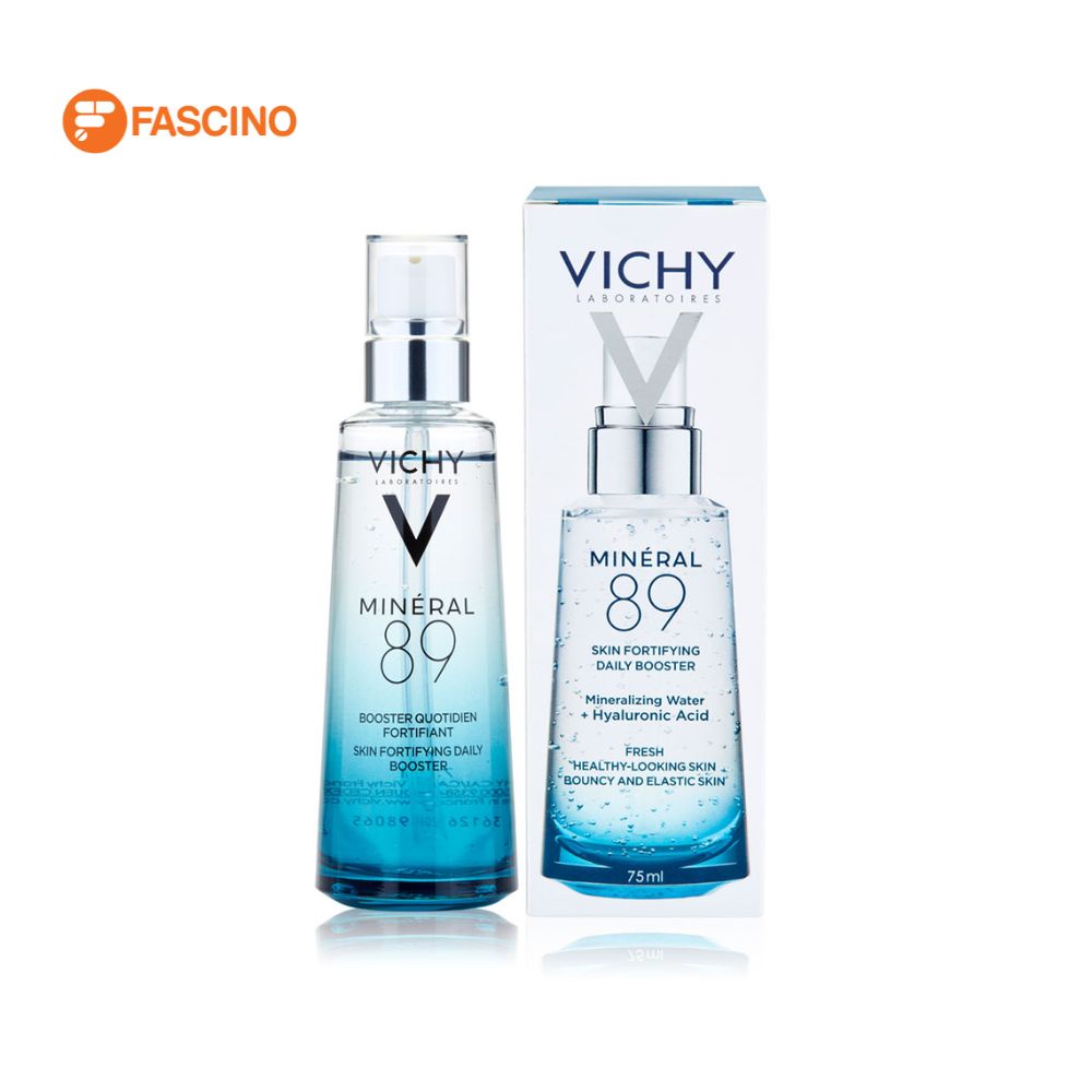 VICHY Mineral 89 พรีเซรั่มน้ำแร่ธรรมชาติเข้มข้น (75ml.)