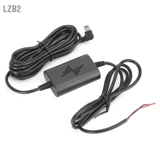 Lzb2 ชุดสายกล้องฮาร์ดไวร์ 12V 24V เป็น 5V 2.5A มุมซ้าย Usb ขนาดเล็ก สําหรับจอดรถ