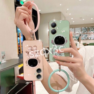 พร้อมส่ง เคสป้องกันโทรศัพท์มือถือ TPU แบบนิ่ม ลายนักบินอวกาศ มีสายคล้อง สําหรับ VIVO Y27 Y36 V27 V27e V25 Pro 5G Y02 Y02A 4G Y27