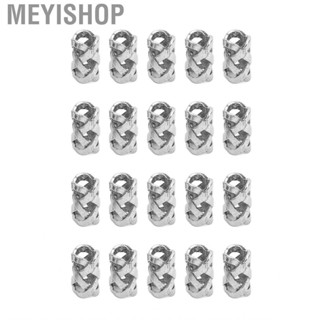 Meyishop Hair Beads Simple Design Round  Wide Utility Beard Bead Pretty Decor Surface Free Styling for Women