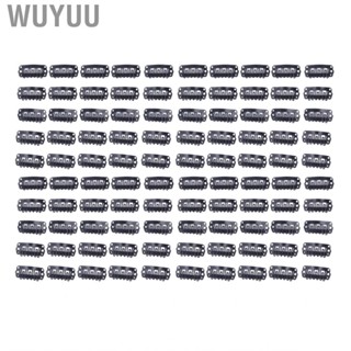 Wuyuu Wig Comb Clips Lightweight 6  Accessories Black for Salon