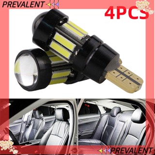 Preva หลอดไฟติดป้ายทะเบียนรถยนต์ 12V COB 10SMD 7020 4 ชิ้น