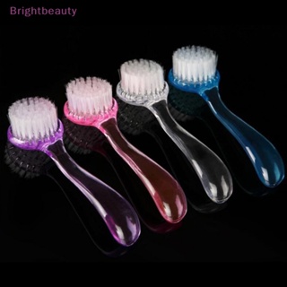 Brightbeauty แปรงขัดเล็บ แบบนุ่ม กําจัดสิ่งสกปรก เครื่องมือทําเล็บ TH