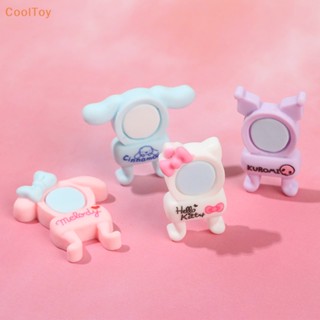 Cooltoy โต๊ะเครื่องแป้ง กระจกโต๊ะเครื่องแป้ง ลายการ์ตูนน่ารัก อุปกรณ์เสริม สําหรับตกแต่งบ้านตุ๊กตา ขายดี