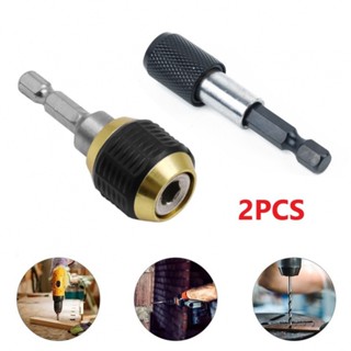 ⚡NEW 8⚡Drill Chuck Driver Tool Parts 2pcs 60mm Chuck Drill Driver Hex Power Tool Parts