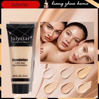 Julystar คอนซีลเลอร์รองพื้น เนื้อแมตต์ กันน้ํา สําหรับแต่งหน้า