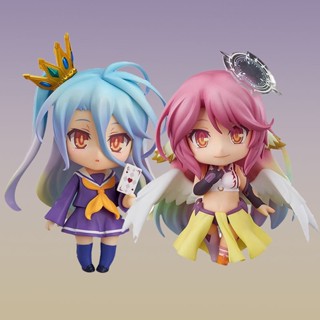 Nendoroid No Game No Life 652# Sora 653# Shiro 794# Jibril โมเดลตุ๊กตา ของเล่นสําหรับเด็ก