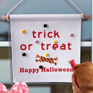 สติกเกอร์ติดผนัง ลาย Trick or Treat สําหรับตกแต่งบ้าน