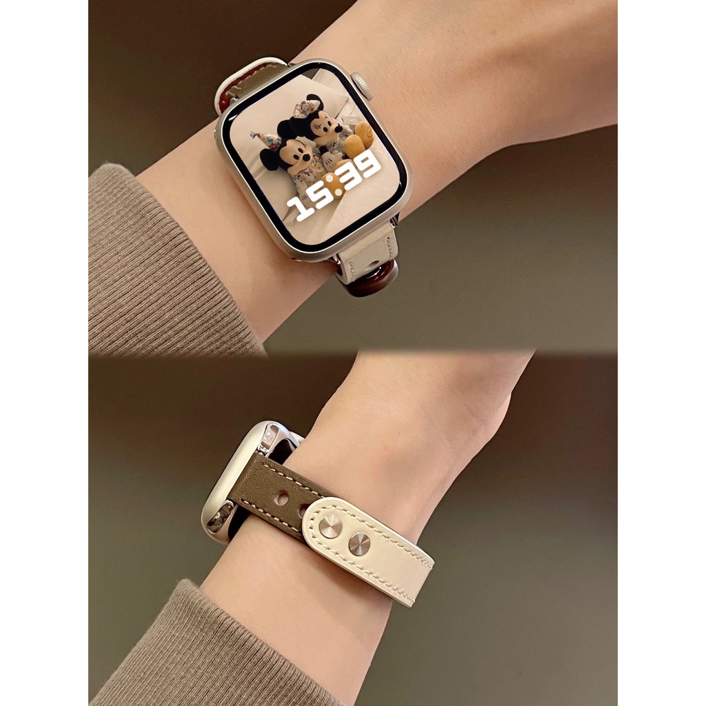 สายนาฬิกาข้อมือหนัง แบบเปลี่ยน สําหรับ Amazfit Active GTS 2 3 4 Mini Amazfit Bip 3 Bip 3 Pro Bip U Pro