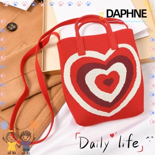 Daphne กระเป๋าสะพายไหล่ กระเป๋าถือ กระเป๋าช้อปปิ้ง แฮนด์เมด