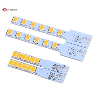 Abongbang บอร์ดไดโอดไฟแฟลช Led PCB อุปกรณ์เสริม สําหรับตกแต่ง DIY 2 ชิ้น