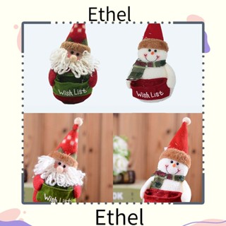 Ethel1 ตุ๊กตาแขวนตกแต่งประตู เทศกาลคริสต์มาส