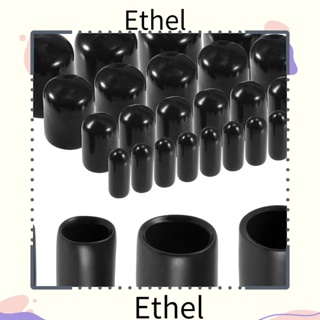 Ethel1 ฝาครอบสกรูเกลียวไวนิล ทรงกลม คุณภาพสูง 3 มม. 6 มม. 9 มม. 12 มม. 40 ชิ้น