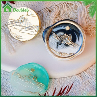 【Doub X ✮】หัวแสตมป์ 3d บรรเทาไฟ หัวทองแดง ซองเชิญ สําหรับการ์ดแต่งงาน ✮