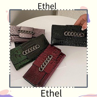 Ethel1 กระเป๋าสตางค์ ใบยาว ใส่บัตรได้หลายใบ แฟชั่น