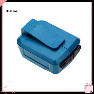 [Sy] อะแดปเตอร์ชาร์จแบตเตอรี่ลิเธียมไอออน 18 144V USB สําหรับ Makita BL1415 1445 1815 1830 1845