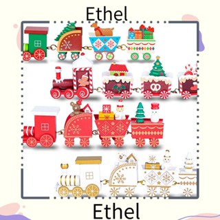 Ethel1 ของตกแต่งบ้าน คริสต์มาส แบบไม้ ลาย Merry Christmas