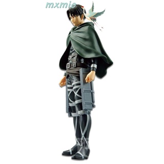 Mxmio โมเดลฟิกเกอร์ PVC Levi Attack on Titan ขนาด 16 ซม. สําหรับตกแต่งรถยนต์