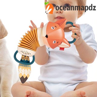 Oceanmapdz เครื่องดนตรีพลาสติก รูปกวาง และช้าง ของเล่นเสริมการเรียนรู้เด็ก