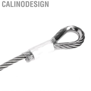 Calinodesign Security Steel Cable  Double Loop  Stress 8MM Flexible for Outdoor