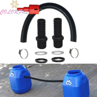 【COLORFUL】Hose Industrial Plastic Pipe Retainer Barbed Fitting Garden Watering Equipment