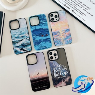 เคสโทรศัพท์มือถือ กันกระแทก ลายทิวทัศน์คลื่น สําหรับ iPhone 15 Pro Max i15 iPhone 15 Pro