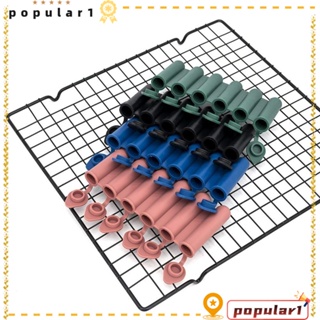 Popular ถาดแม่พิมพ์ซิลิโคน 6 ช่อง กันฉีกขาด 4 สี เป็นมิตรกับสิ่งแวดล้อม สําหรับทําน้ําแข็ง บาร์ ห้องครัว 2 ชิ้น