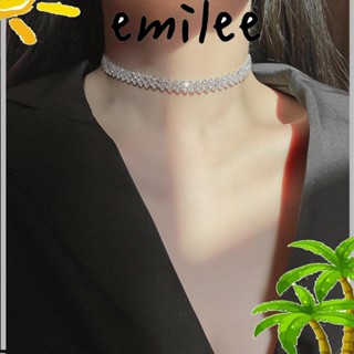 EMILEE สร้อยคอโซ่ ทรงเรขาคณิต ของขวัญ สําหรับผู้หญิง