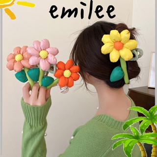 Emilee กิ๊บติดผม รูปดอกไม้ ขนาดใหญ่ สําหรับผู้หญิง